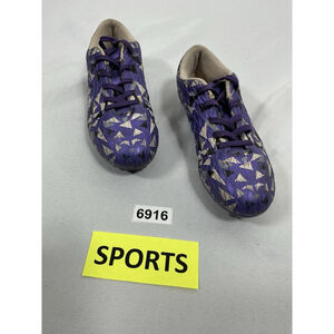 Girls Excellent Condition Pandaninjia Lace Up Soccer Cleats Size 2 Multicolor